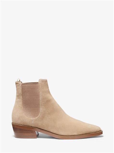 michael michael kors lottie suede ankle boot|Lottie Suede Boot .